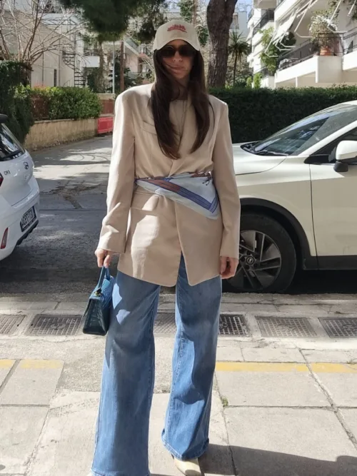 Wide leg jean