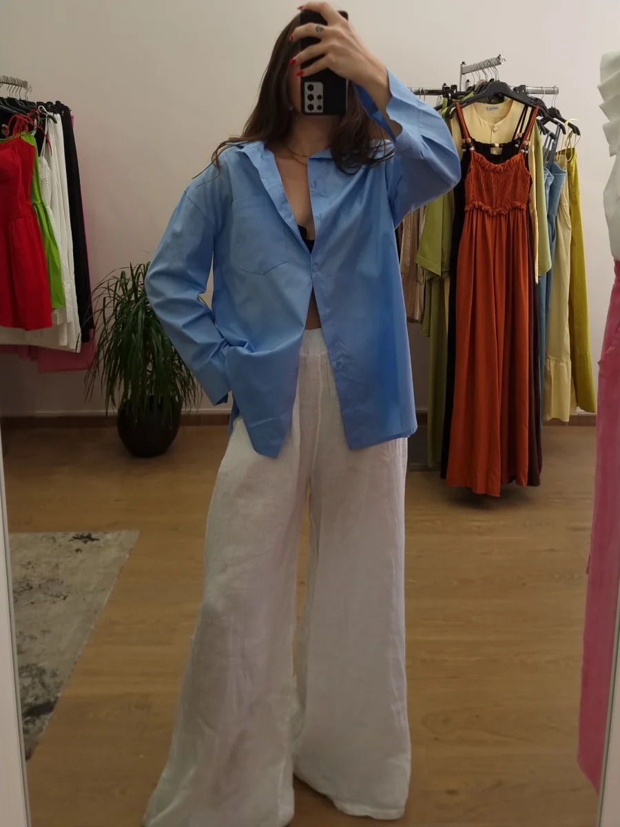 Oversized πουκάμισο