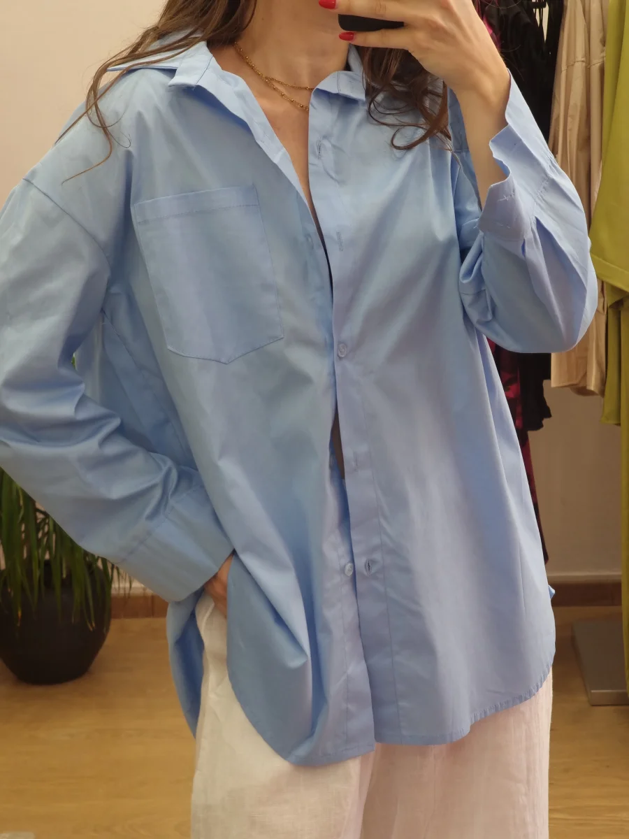 Oversized πουκάμισο