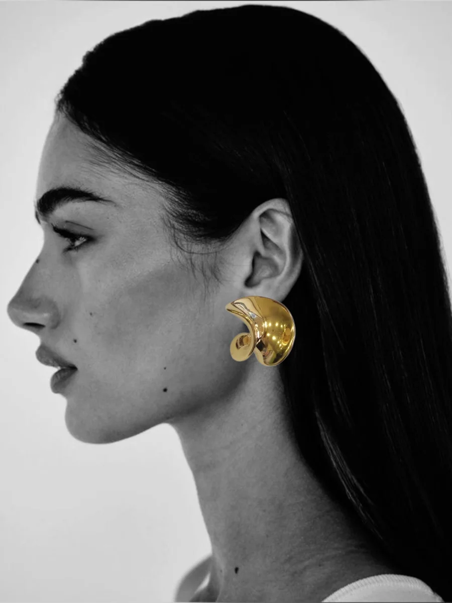 Σκουλαρίκια κρεμαστά ασύμμετρα