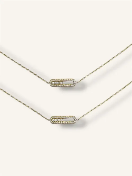 Ατσάλινο βραχιόλι αλυσίδα με ζιργκόν