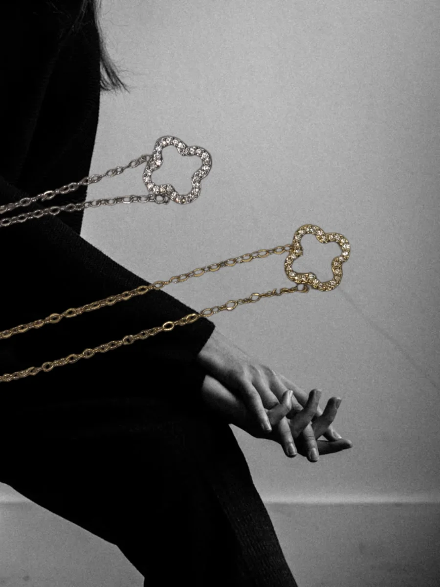 Βραχιόλι αλυσίδα λουλούδι