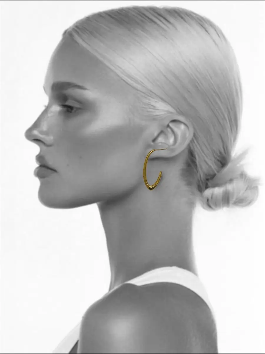 Σκουλαρίκια ατσάλινοι κρίκοι