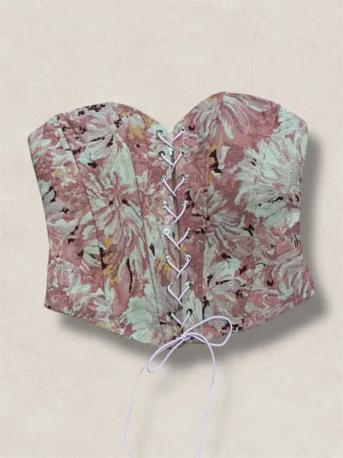 Κορσές με λουλούδια