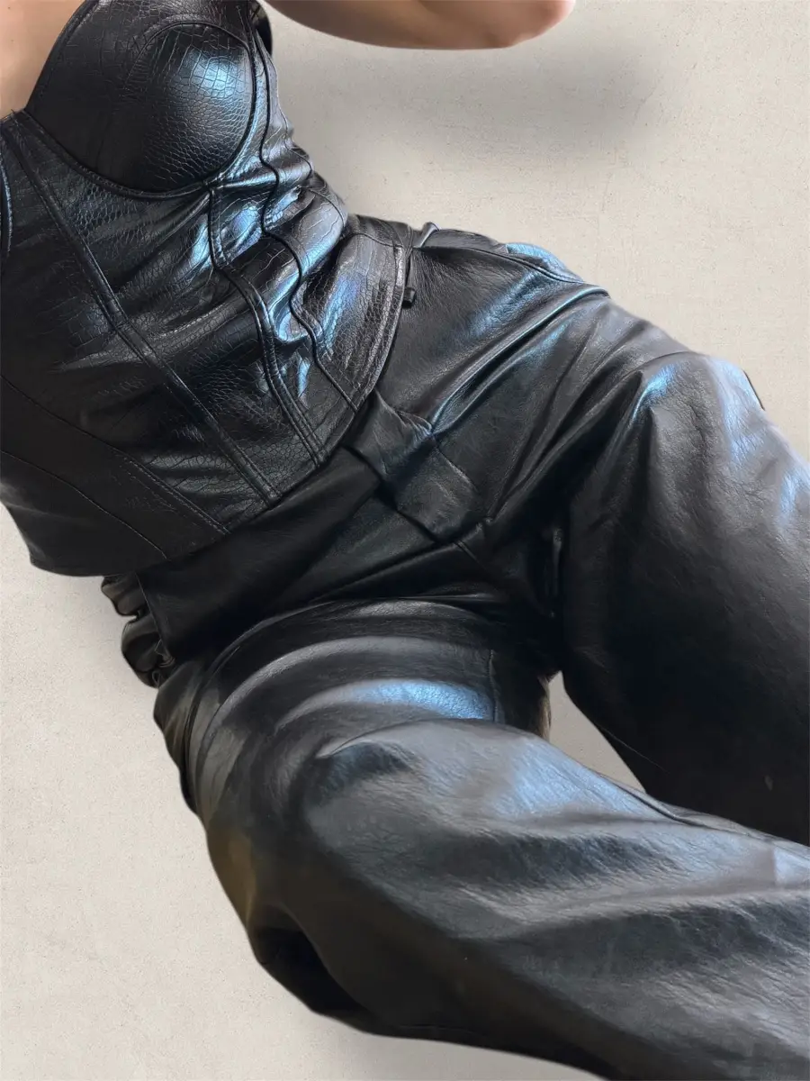 Παντελόνι δερματίνη