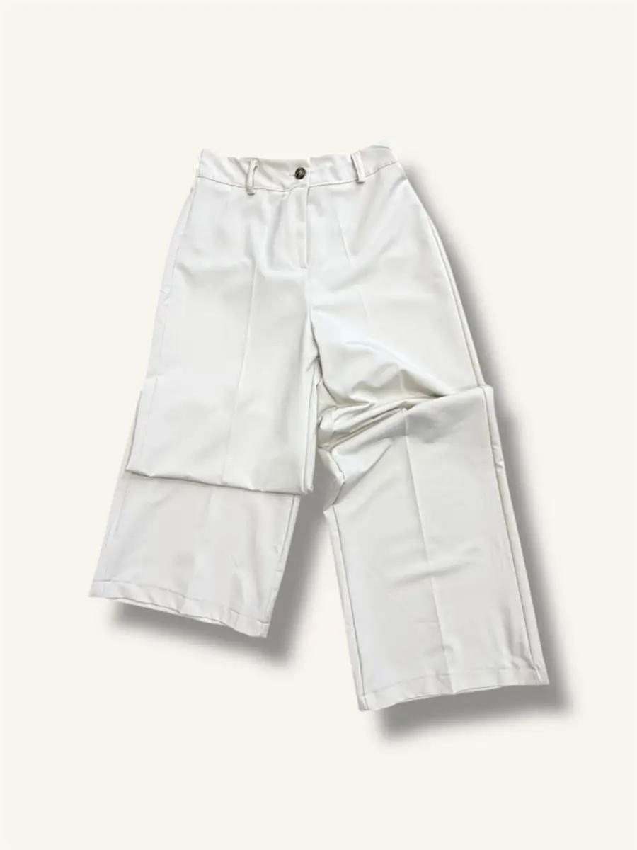 Υφασμάτινο straight παντελόνι