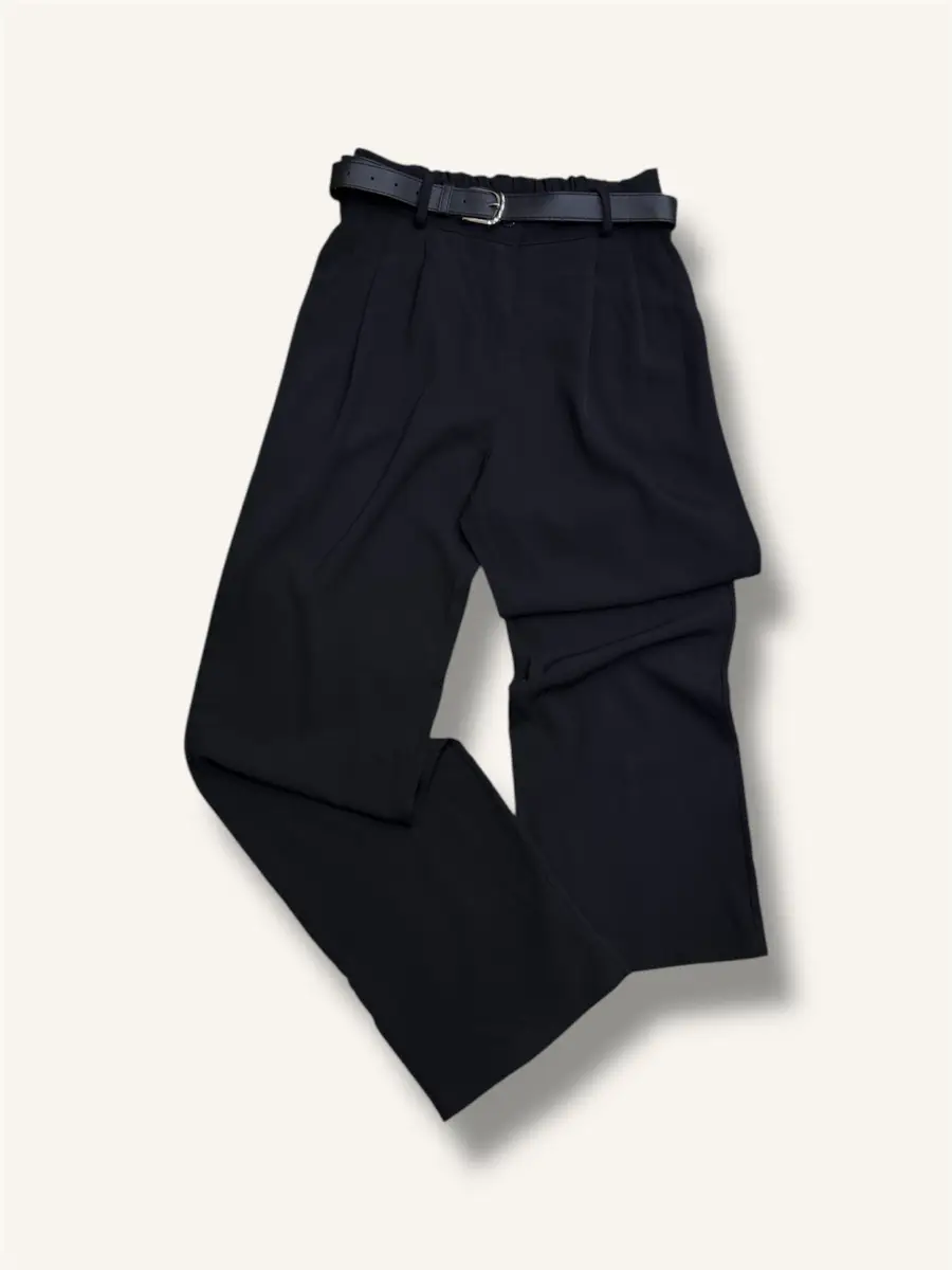 Υφασμάτινο straight παντελόνι