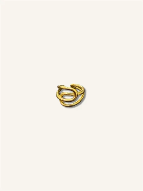 Μικρό ασύμμετρο earcuff σκουλαρίκι