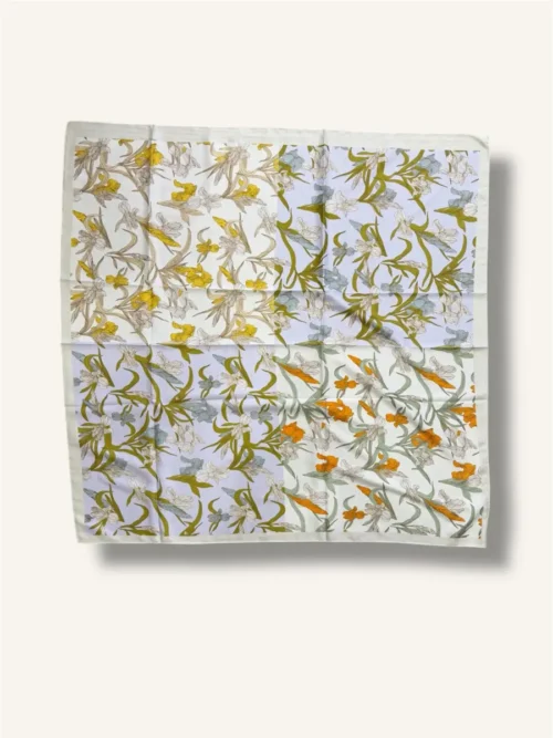 Μεγάλο μαντήλι με λουλούδια