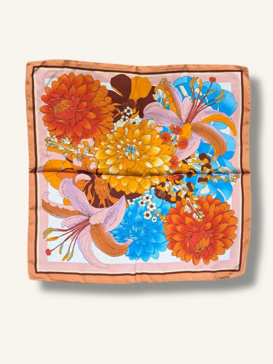 Μαντήλι με λουλούδια