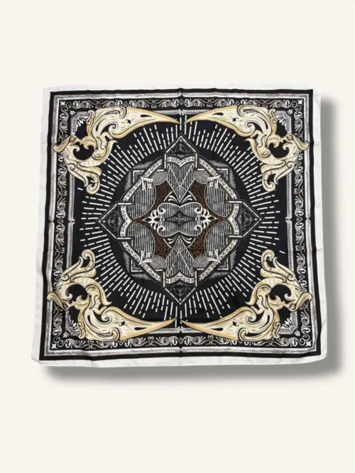 Μεγάλο μαντήλι με ασύμμετρα σχέδια