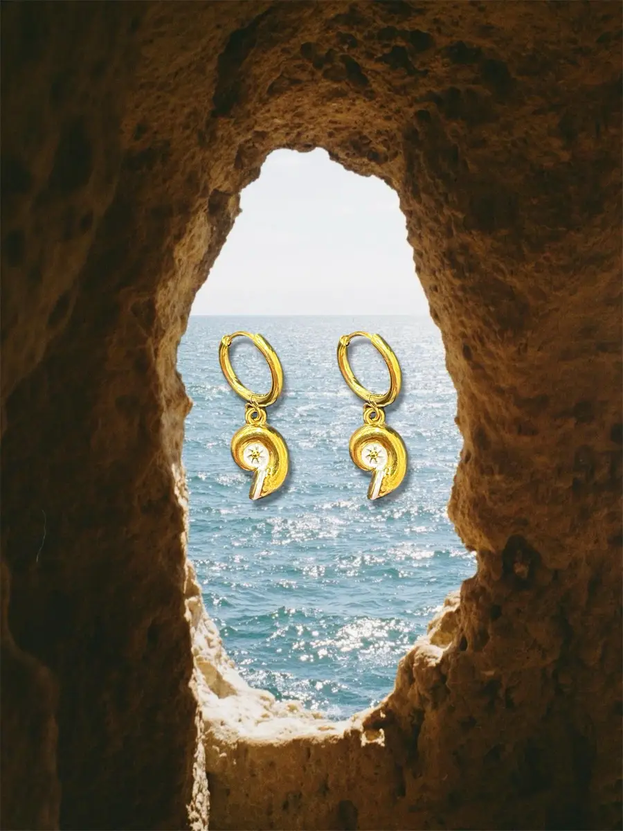 Soleil σκουλαρίκια