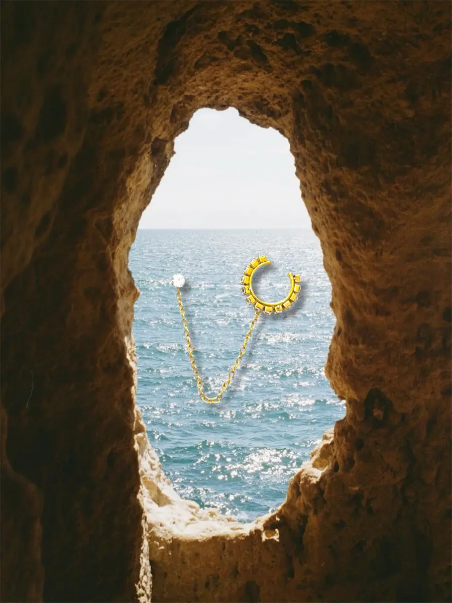 Ocean muse earcuff